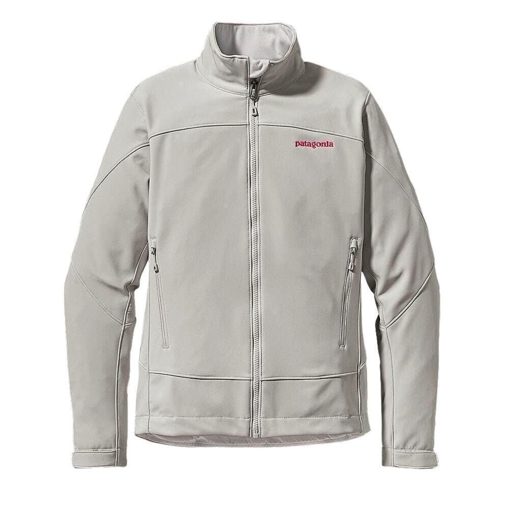 Patagonia Women's Adze Jacket Softshell Polartec Light Gray Small